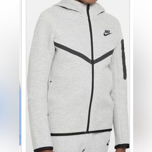 Nike sportswear tech kids full-zip hoodie